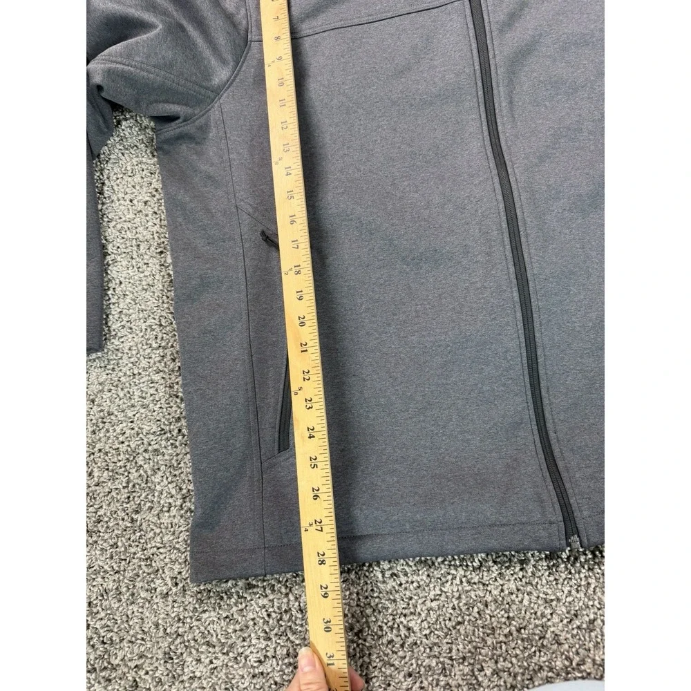The North Face Ridgewall Soft Shell Jacket Men's Size 2XL Gray Outdoor